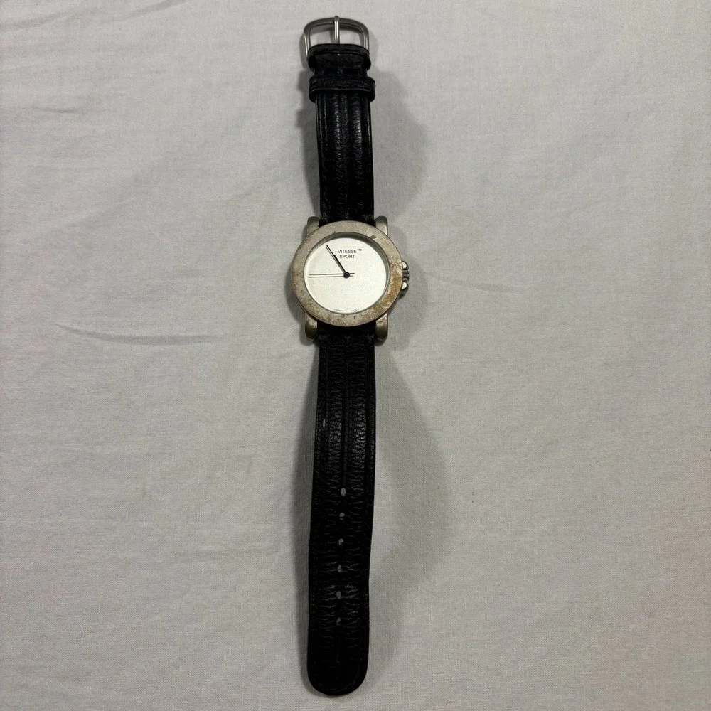 Vitesse Sport Analog Watch Leather Band‎